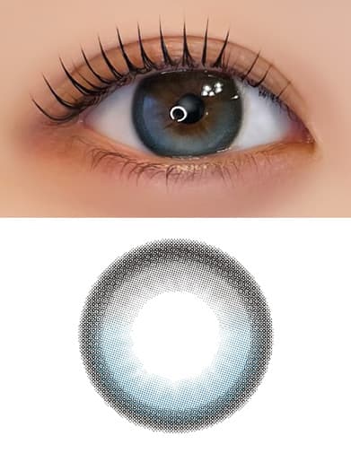 ヘラヘラ三銃士まりな完全プロデュースカラコンFerenne(フェレーヌ)ブルーノール