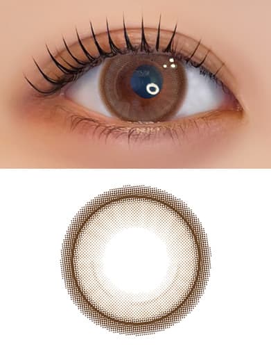 ヘラヘラ三銃士まりな完全プロデュースカラコンFerenne(フェレーヌ)ショコリス