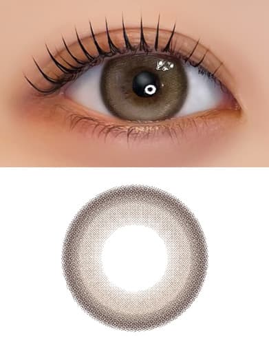 ヘラヘラ三銃士まりな完全プロデュースカラコンFerenne(フェレーヌ)マロネージュ