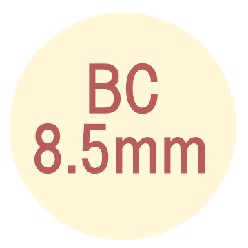 ベースカーブBC8.5mm