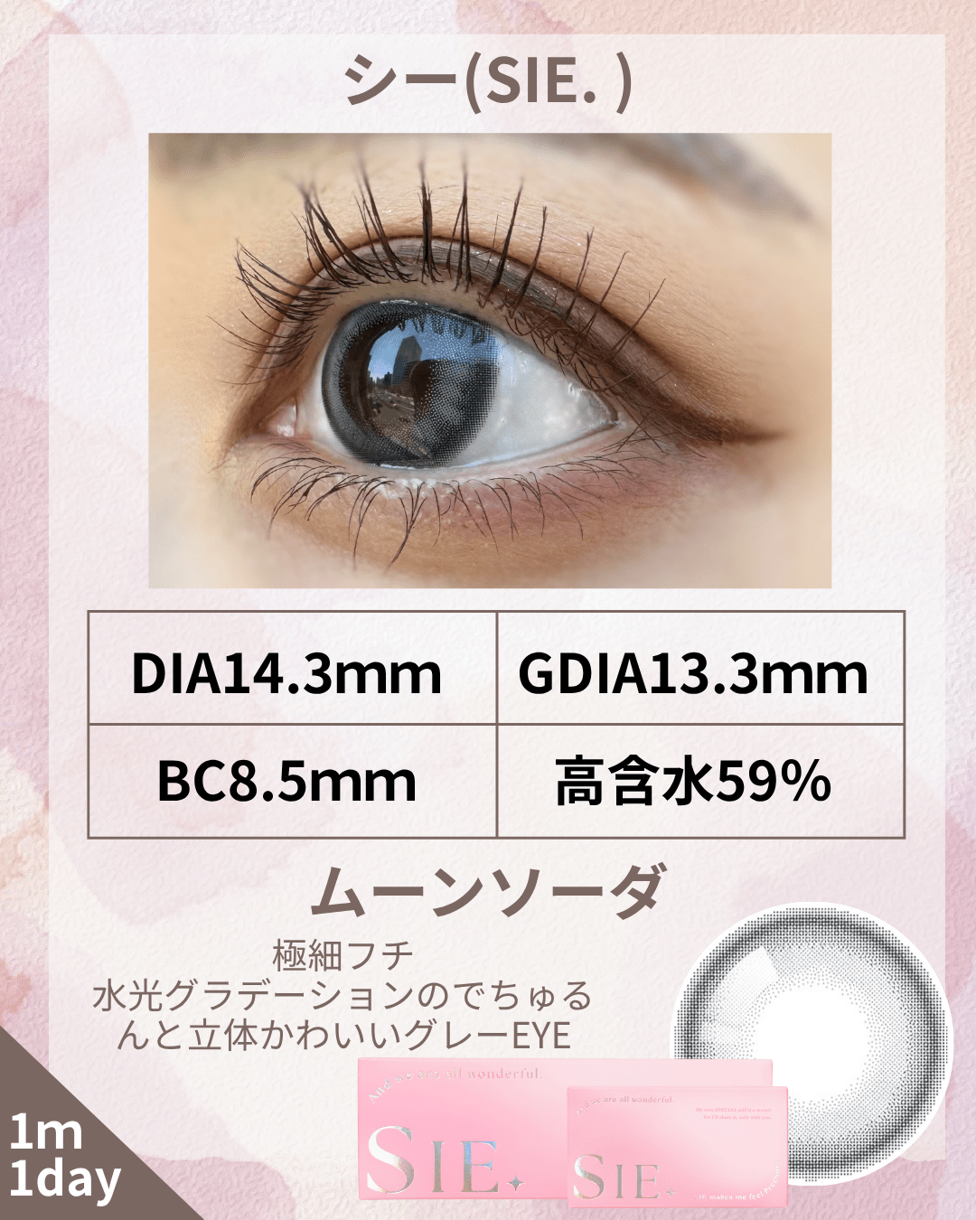 SIE　シーワンデーシーマンスリー　TWICEモモ　ムーンソーダ