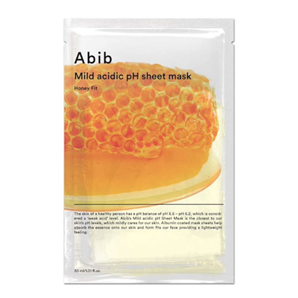 Abib　Mild acidic pH sheet mask Honey fit