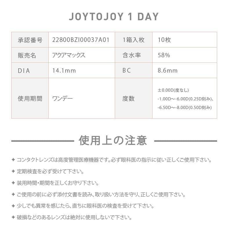  ジョイトゥジョイワンデー（JOY TO JOY） 