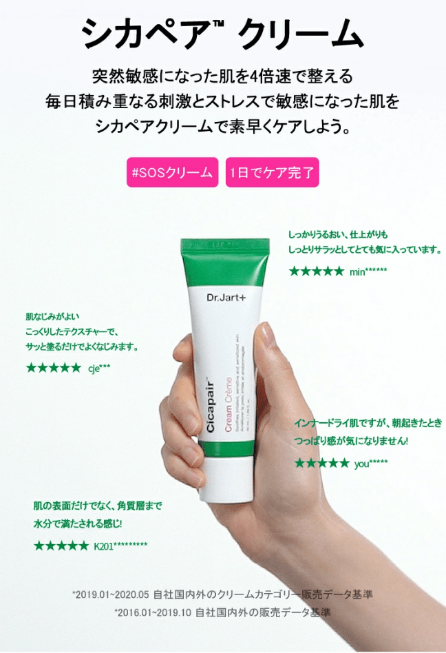 Dr.Jart シカペアクリーム 50ml - 基礎化粧品