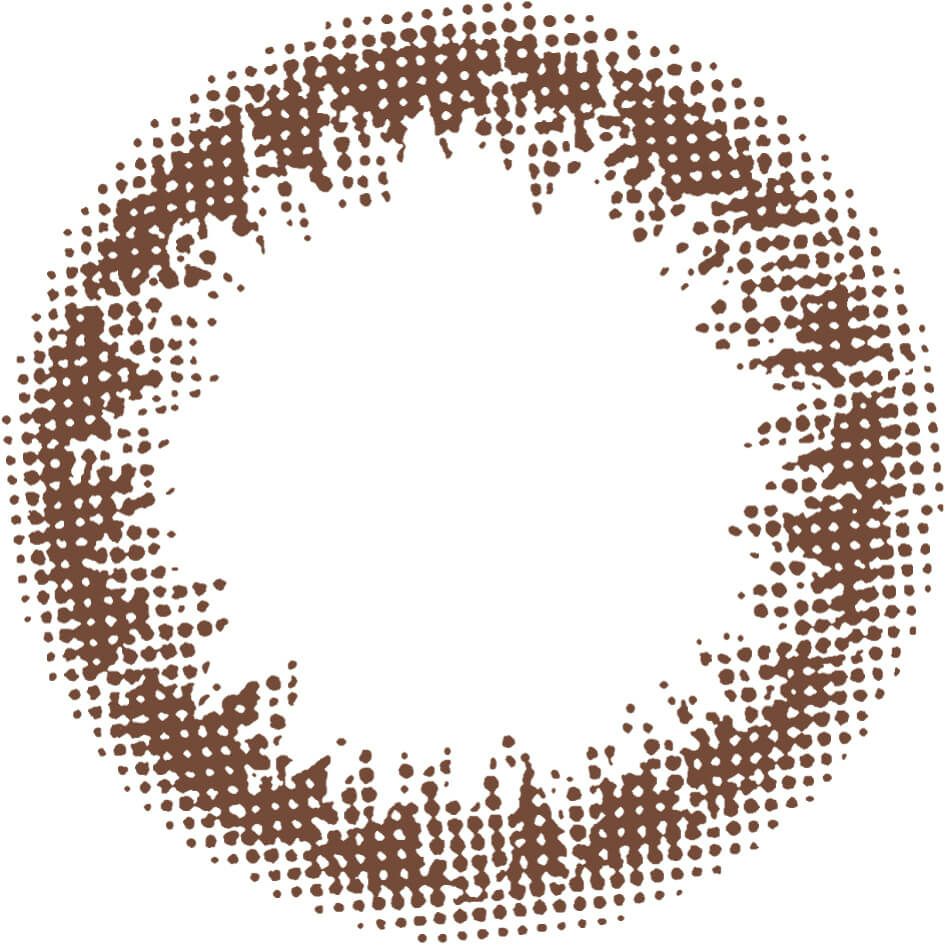 BROWN-レンズ画像-ヴィクトリア2ウィーク byキャンディーマジック 6枚入