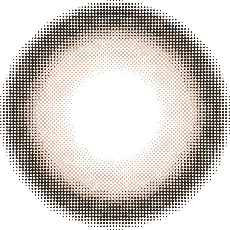 バニラブラウン-レンズ画像-シークレットキャンディーマジックワンデー