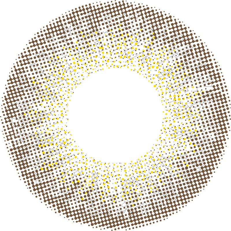 グレージュ-レンズ画像-シークレットキャンディーマジックワンデー