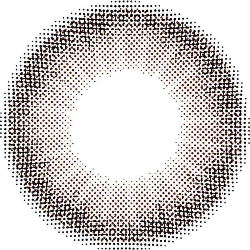 ダークモカ-レンズ画像-シークレットキャンディーマジックワンデー