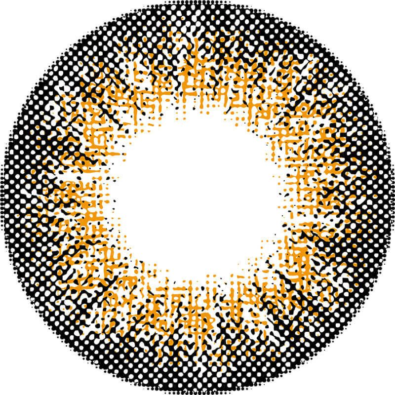 No6ブラウン-レンズ画像-シークレットキャンディーマジックワンデー