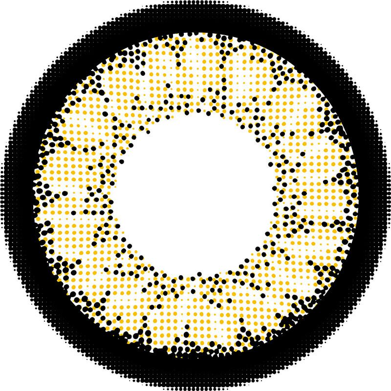 No9ブラウン-レンズ画像-シークレットキャンディーマジックワンデー