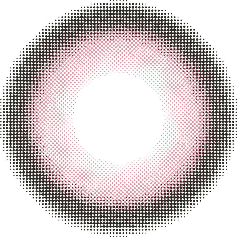 モモピンク-レンズ画像-シークレットキャンディーマジックワンデー