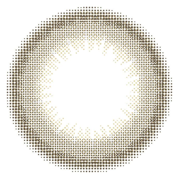 クラッシーベージュ-レンズ画像-ビュームワンデー(Viewm 1day)-本田翼-ワンデーカラコン