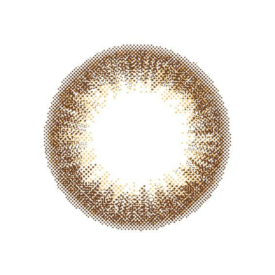 ヌーディーブラウン-レンズ画像-ルミアワンデー