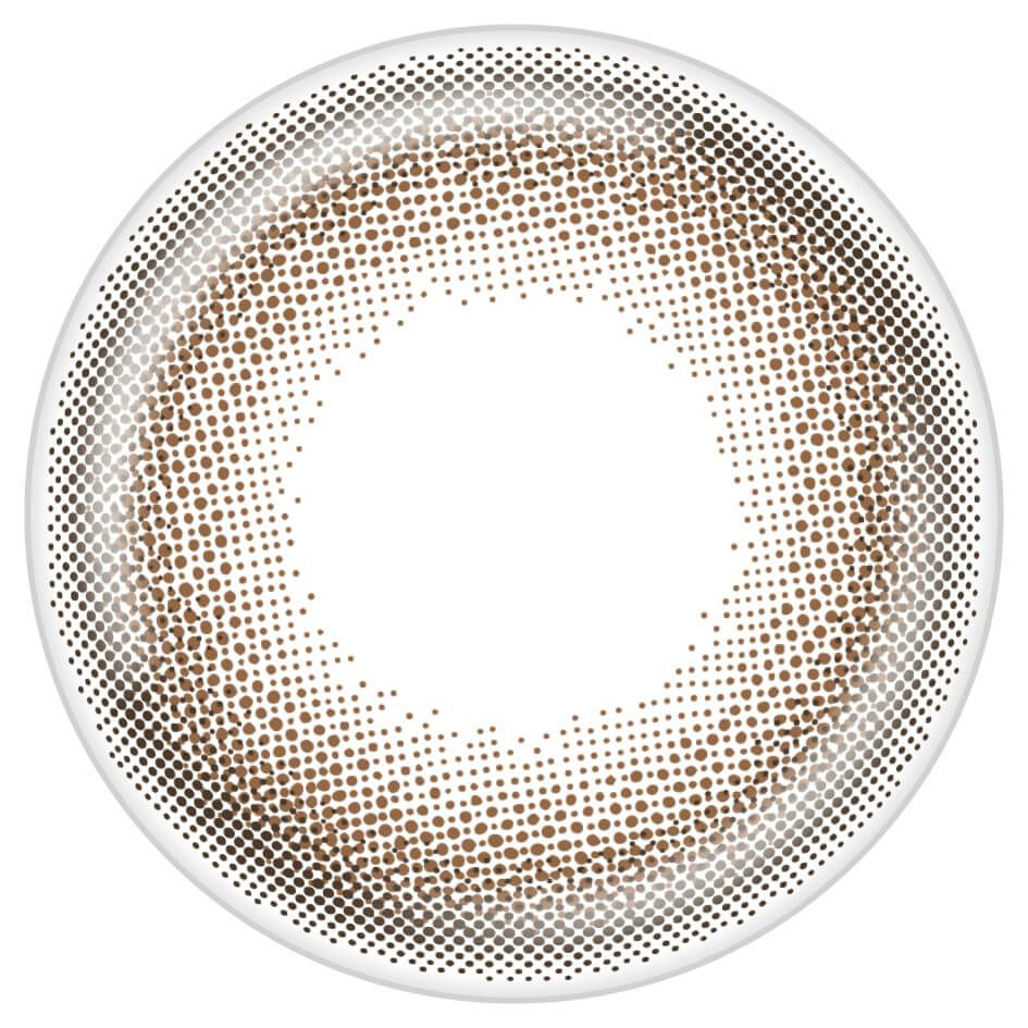 ドロップブラウン-レンズ画像