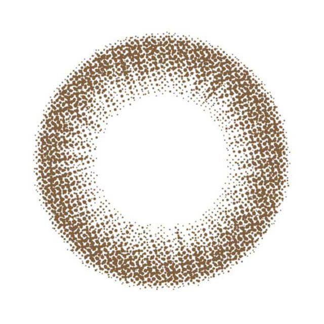 ピュアブラウン-レンズ画像