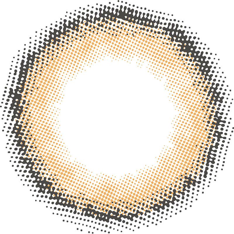 メロウベージュ-レンズ画像