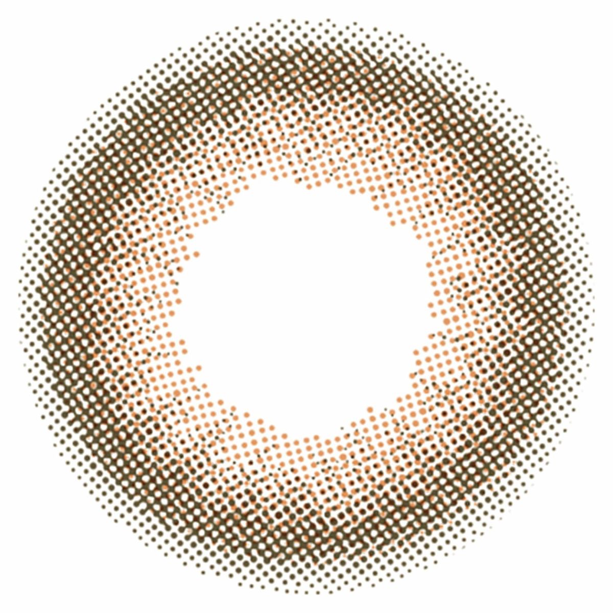 ナチュラルベージュブラウン-レンズ画像