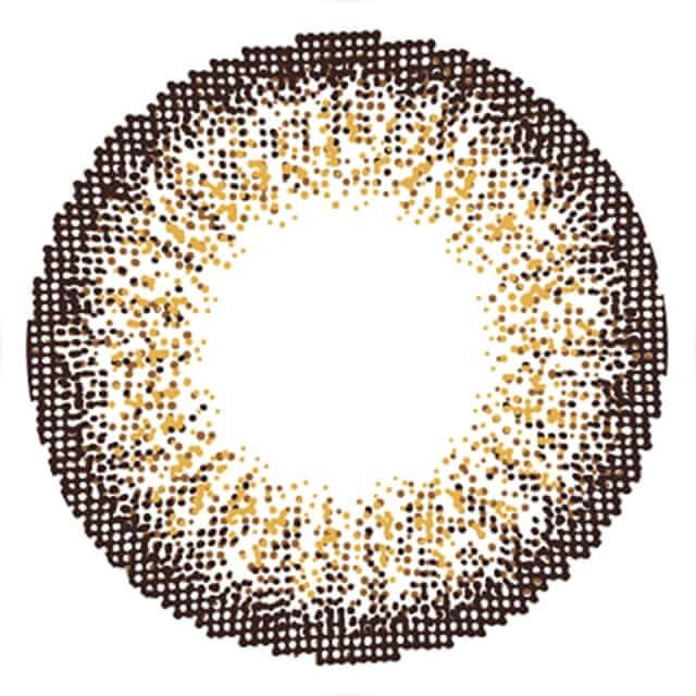 メガシャイニーブラウン-レンズ画像