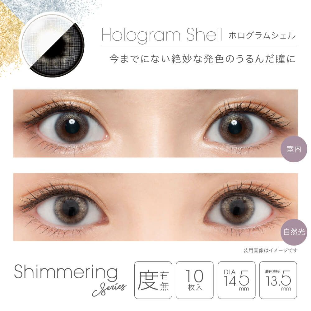 ホログラムシェル-装用画像