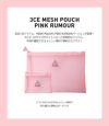 3CE　メッシュポーチ PINK RUMOUR