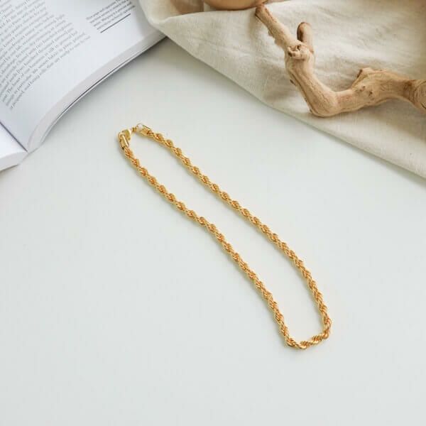 24K金メッキネックレス （ゴールド）