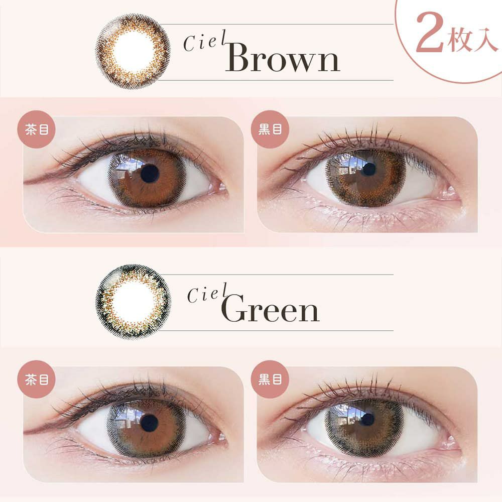 ネオサイト2weekシエル UV 2枚入商品一覧