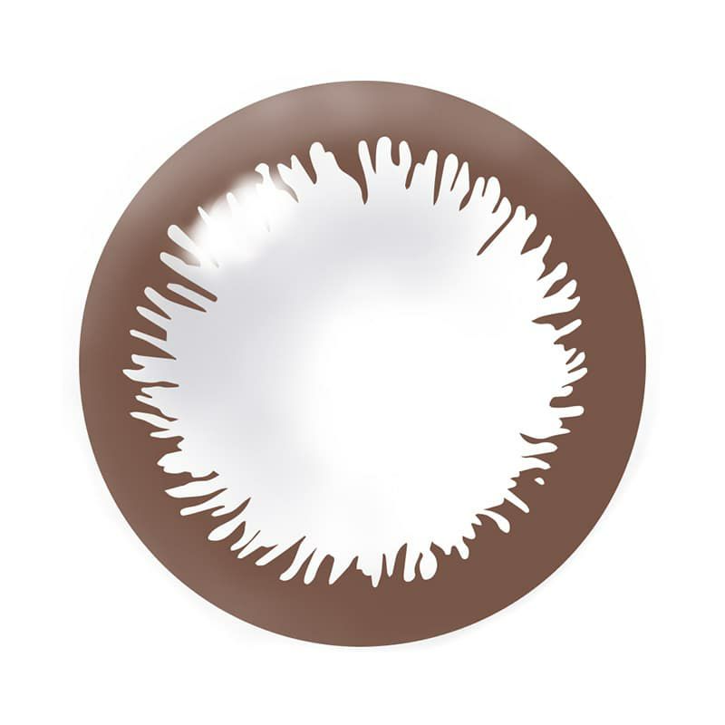 ヴィヴィッドブラウン-レンズ画像