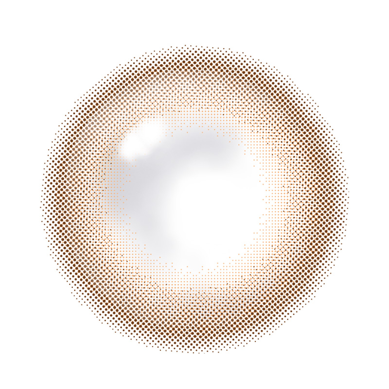 オルンベージュ-レンズ画像-エンジェルアイズ2weekUVM6枚入-サークルレンズ-2週間交換カラコン-2ウィークカラコン 