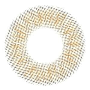 オレンジブラウン-レンズ画像