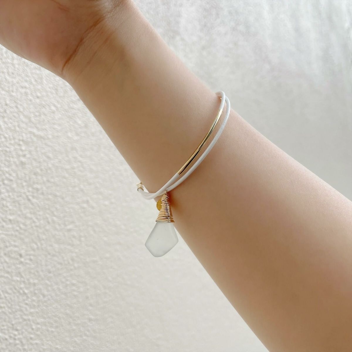 SEA BLINK シーグラスアンクレット