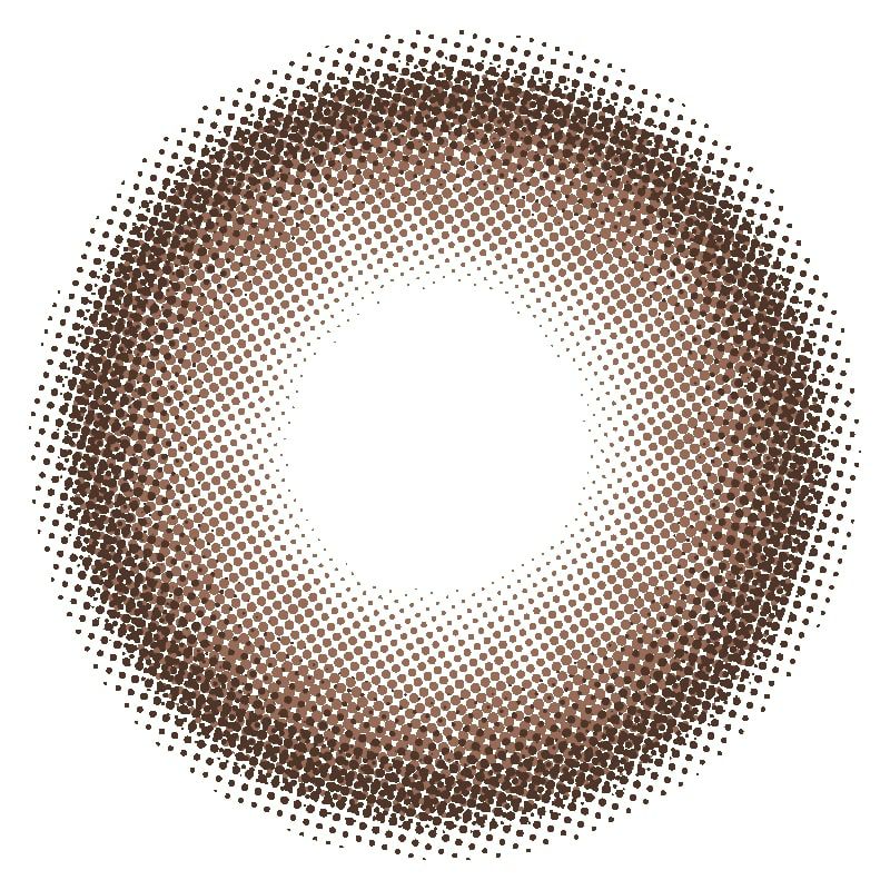 ピンクリングブラウン-レンズ画像