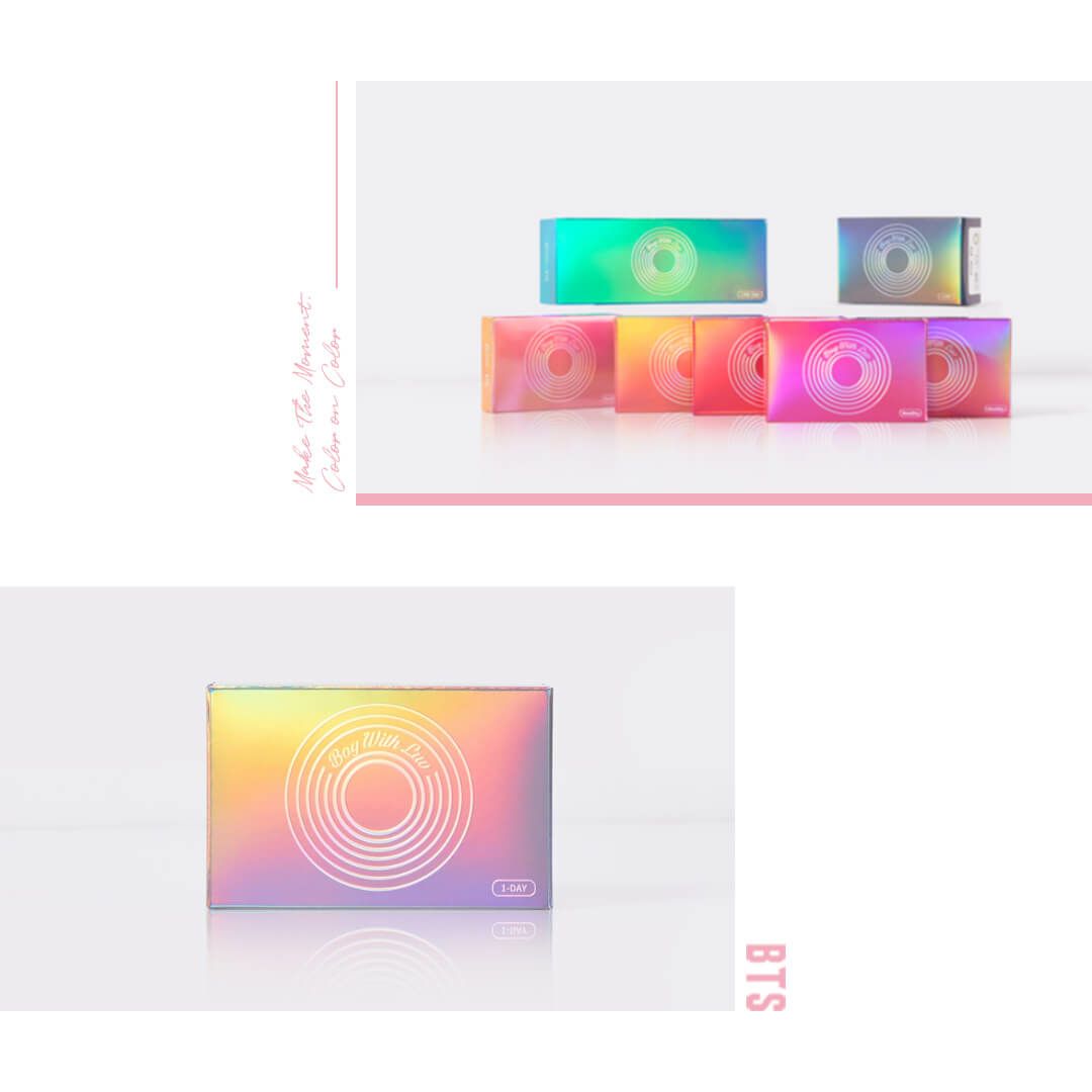 【Boy With Luv】MTPR×BTS ワンデー 10枚 