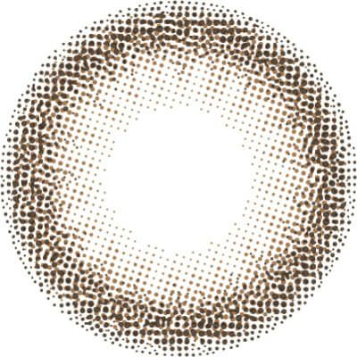 ピュアブラウン-レンズ画像