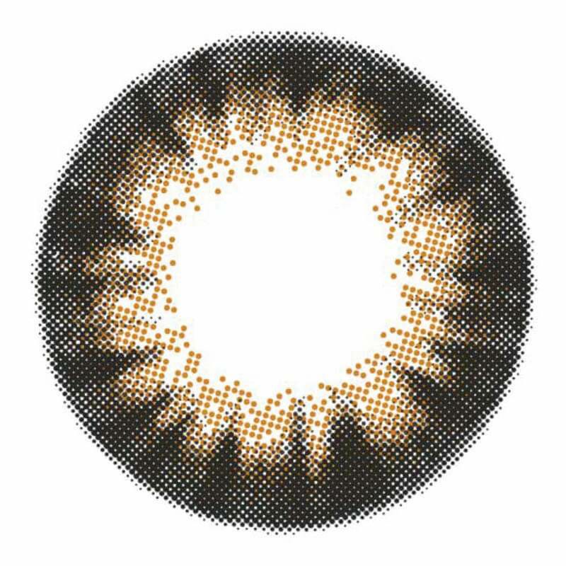 キャラメルブラウン-レンズ画像