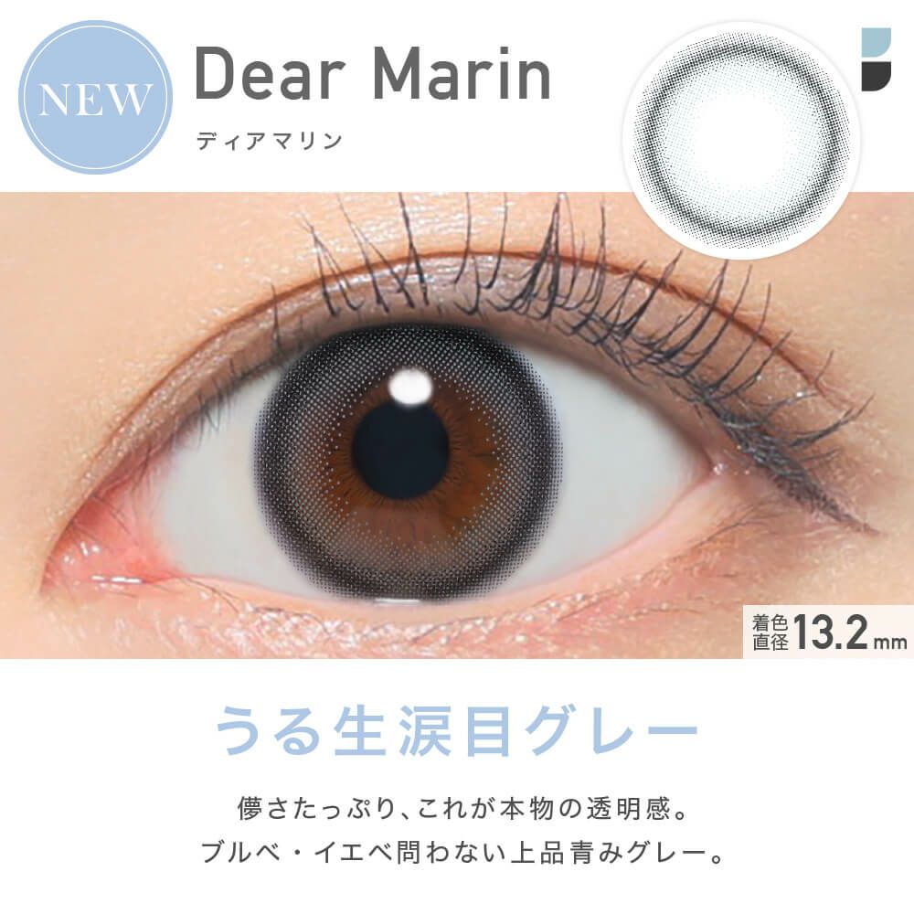 ReVIA(レヴィア)ワンデーカラー10枚入（ディアマリン）