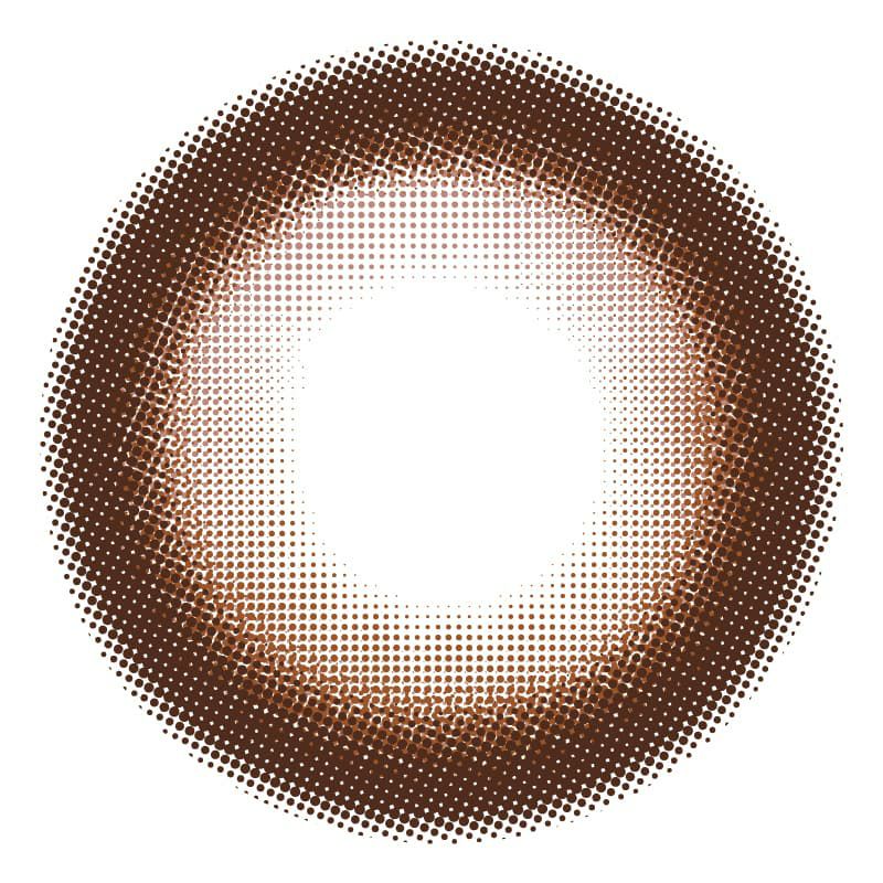 プリデートブラウン-レンズ画像
