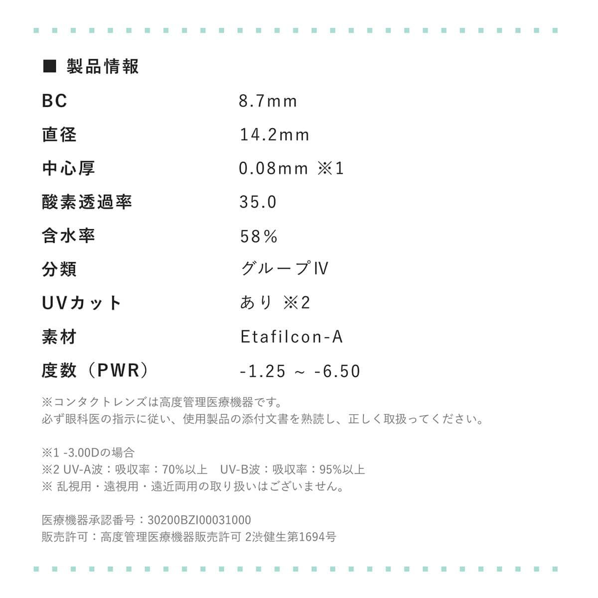 コンクルワンデー10枚入 