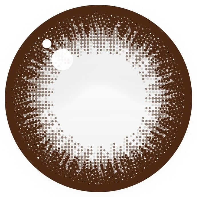 ナチュラルブラウン-レンズ画像