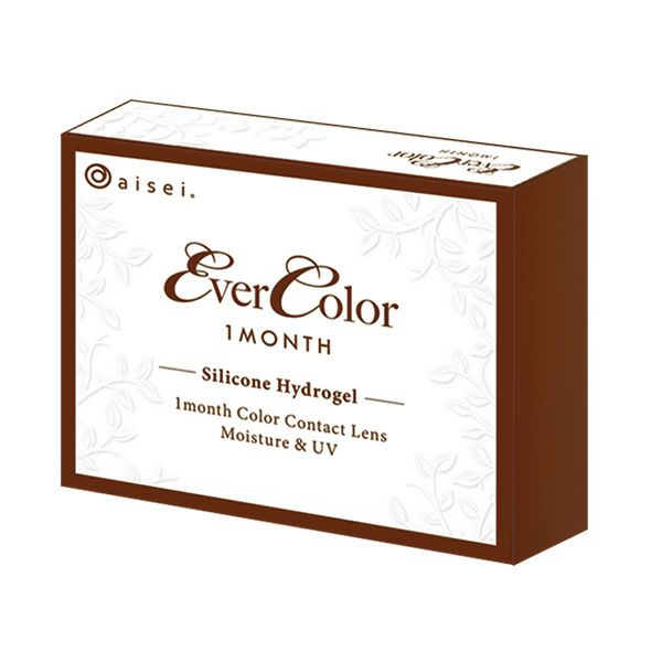  エバーカラーマンスリー(シリコンハイドロゲルUV)　2枚入[パールベージュ] 