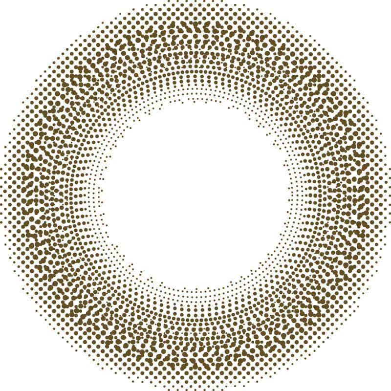 ピュアブラウン-レンズ画像