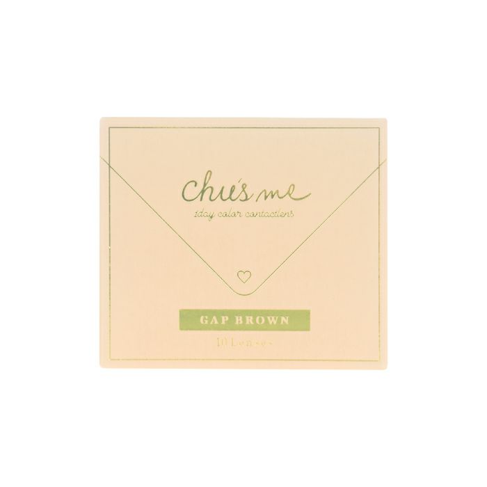  チューズミー (chusme) 10枚入[ギャップブラウン] 