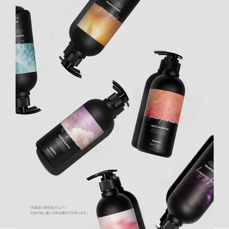 【バナナル(BANANAL)】パフュームドヘアシャンプー 500ml [ホワイトフローラルムスク] 