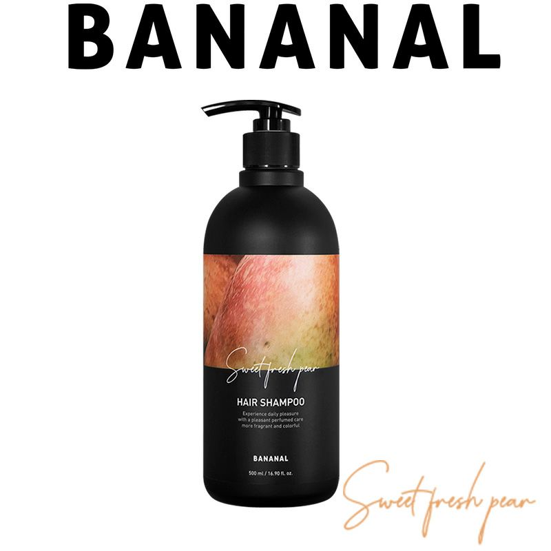 バナナル(BANANAL)】パフュームドヘアシャンプー 500ml [スウィートフレッシュペア] |エンジェルスタイル