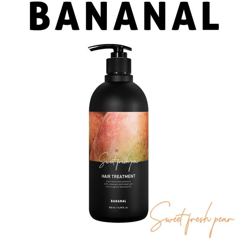 バナナル(BANANAL)】パフュームドヘアトリートメント 500ml [スウィートフレッシュペア] 