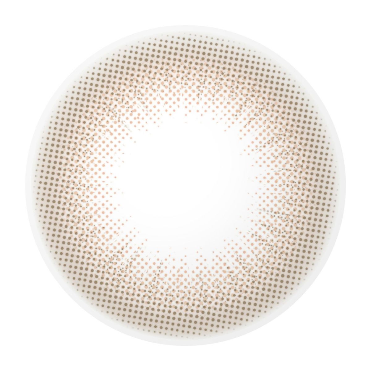 ピーチブラウン-レンズ画像