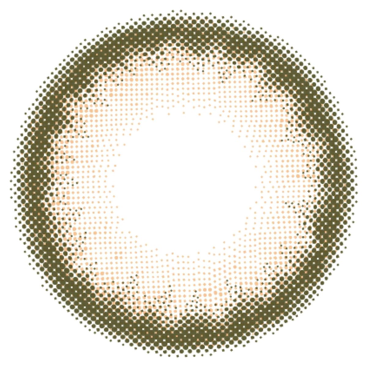 エンジェルカラーバンビワンデー 10枚入[ミルクベージュ] 