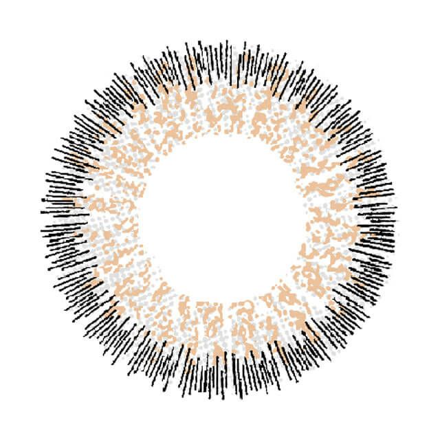 【度なし】シークレットキャンディーマジック 2枚入[No.15グレー] 