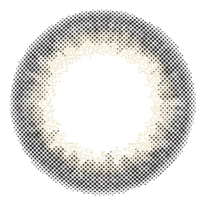 ルミアコンフォートワンデーサークル(Lumia comfort CIRCLE 1day)10枚入[ルースブラック] 