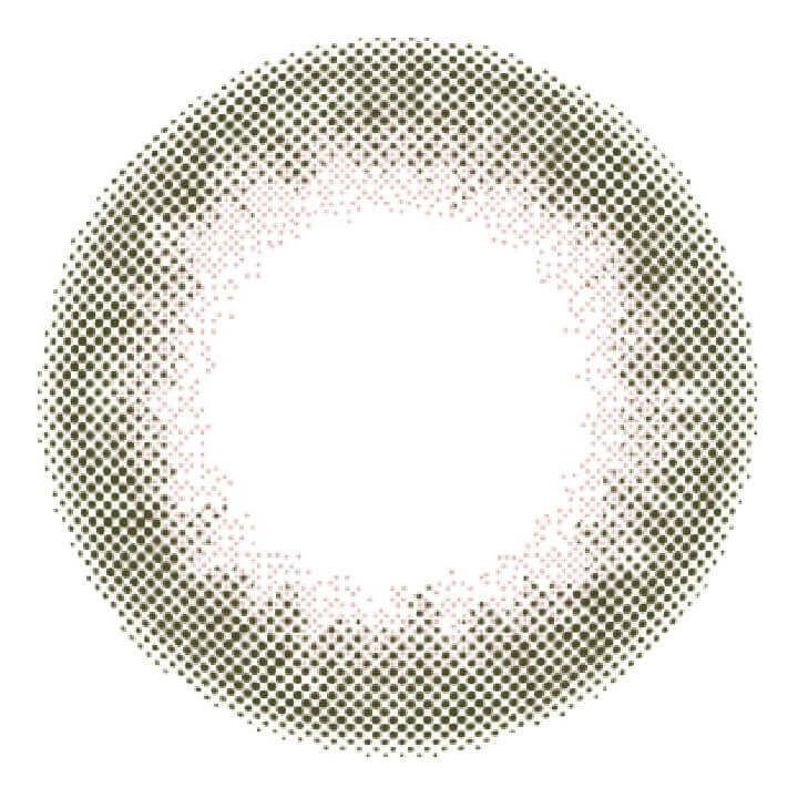 ルミアコンフォートワンデーサークル(Lumia comfort CIRCLE 1day)10枚入[コットンオリーブ] 