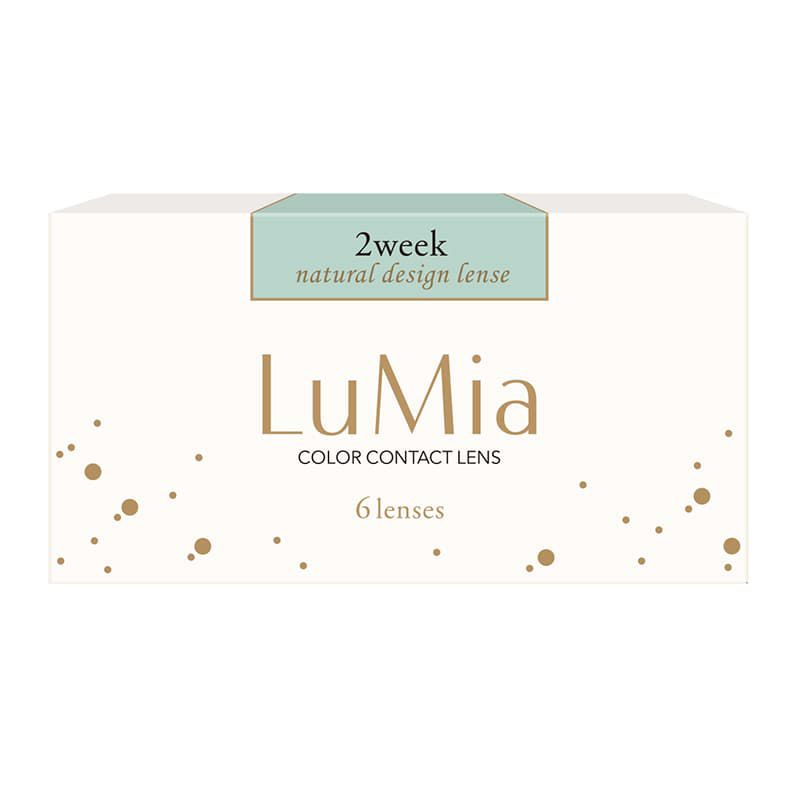  ルミア2week UV（LuMia 2week UV） 6枚入[ヌーディーブラウン] 